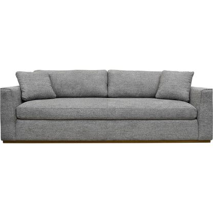 Anderson Sofa by LH Imports in brown. Made from pine, hardwood, polyester, pu foam, polyester fiber in a modern style.