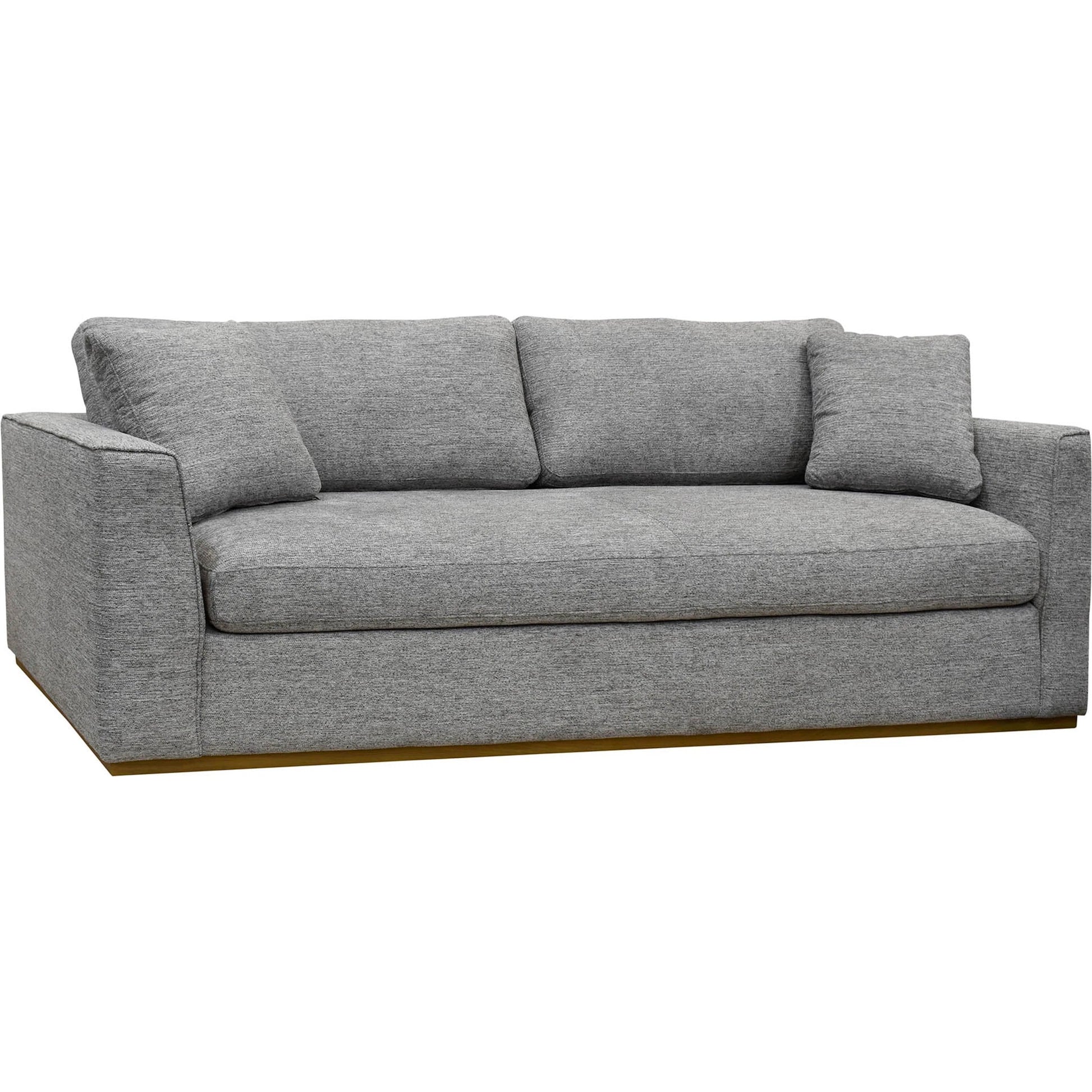 Anderson Sofa by LH Imports in brown. Made from pine, hardwood, polyester, pu foam, polyester fiber in a modern style.