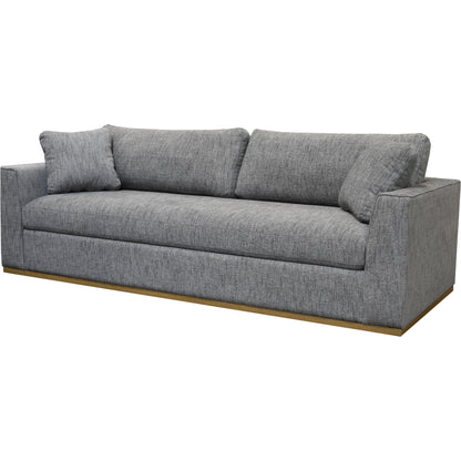 Anderson Sofa by LH Imports in brown. Made from pine, hardwood, polyester, pu foam, polyester fiber in a modern style.