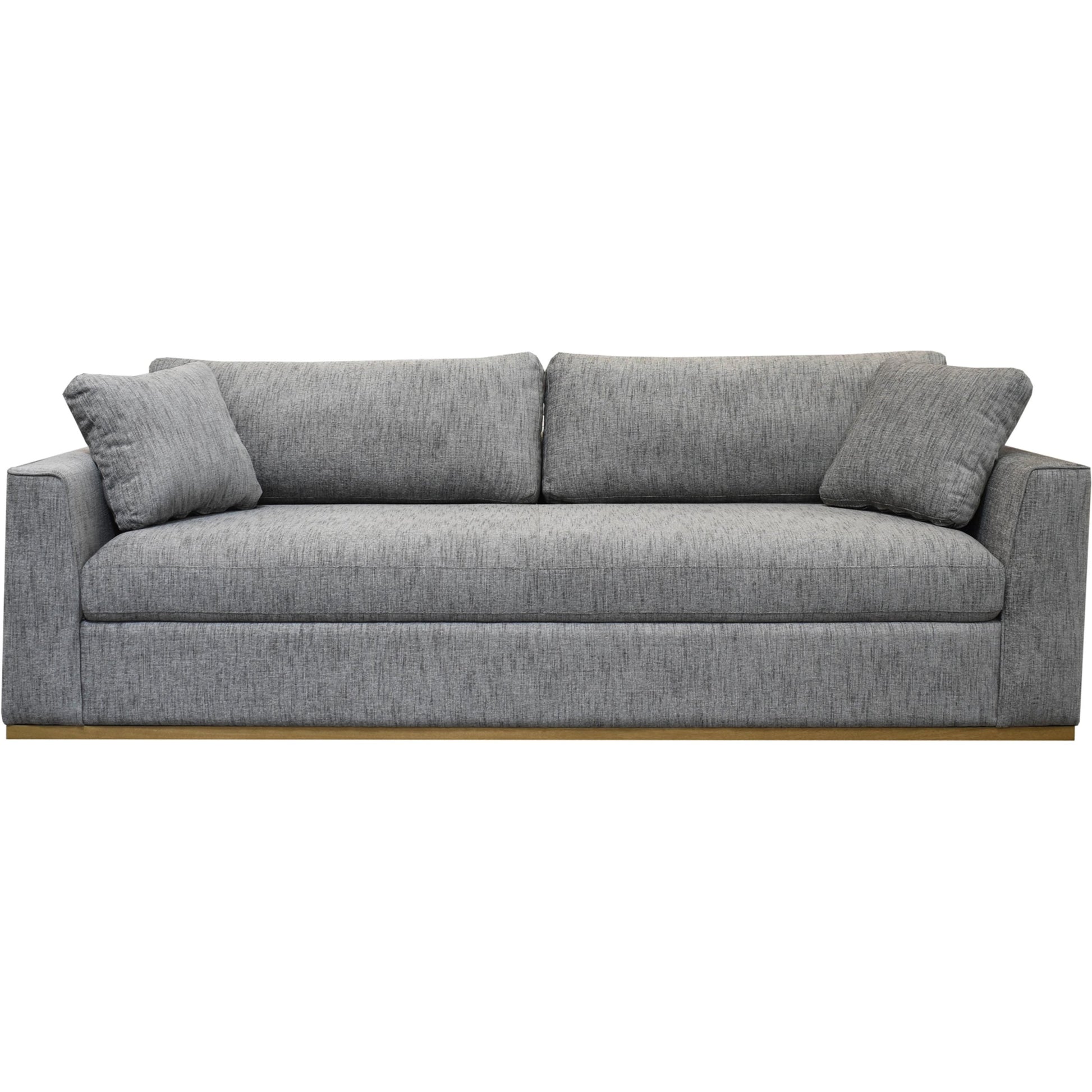 Anderson Sofa by LH Imports in brown. Made from pine, hardwood, polyester, pu foam, polyester fiber in a modern style.