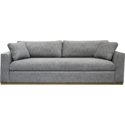 Anderson Sofa by LH Imports in brown. Made from pine, hardwood, polyester, pu foam, polyester fiber in a modern style.