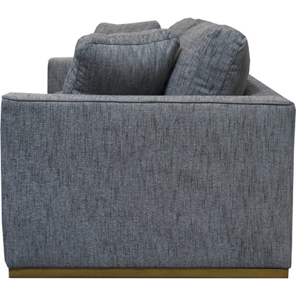 Anderson Sofa by LH Imports in brown. Made from pine, hardwood, polyester, pu foam, polyester fiber in a modern style.
