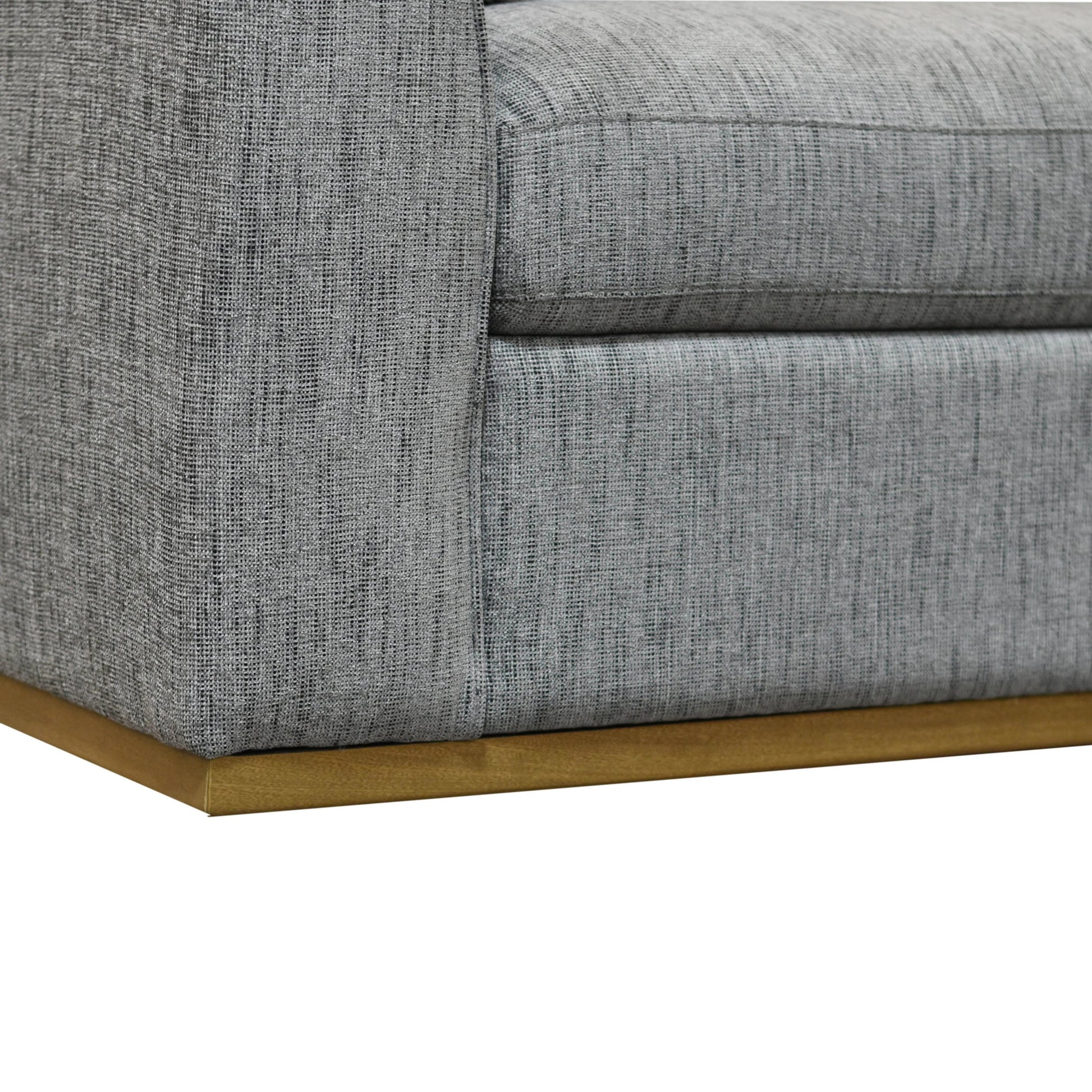 Anderson Sofa by LH Imports in brown. Made from pine, hardwood, polyester, pu foam, polyester fiber in a modern style.