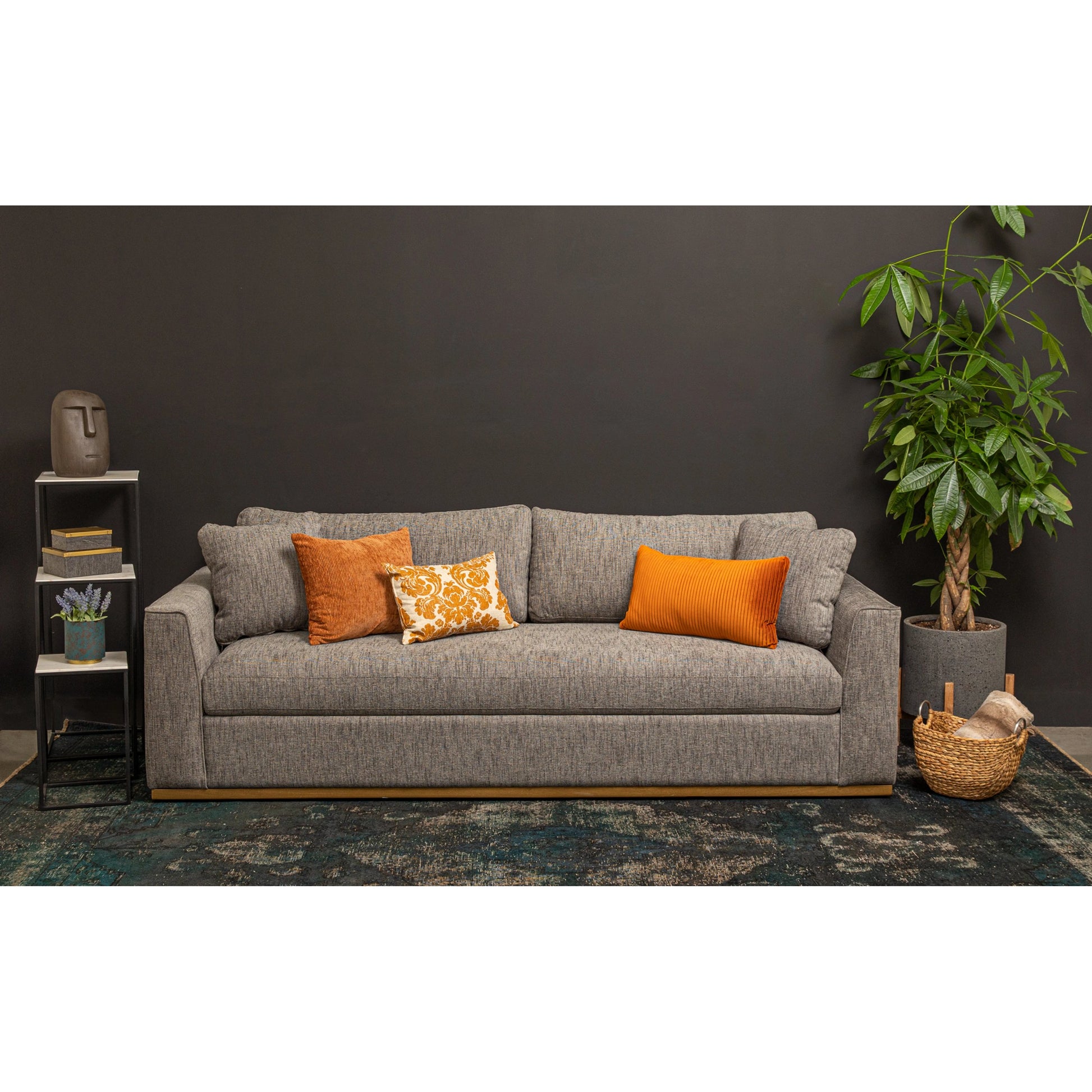 Anderson Sofa by LH Imports in brown. Made from pine, hardwood, polyester, pu foam, polyester fiber in a modern style.