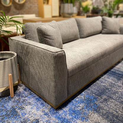 Anderson Sofa by LH Imports in brown. Made from pine, hardwood, polyester, pu foam, polyester fiber in a modern style.