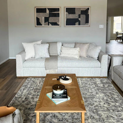 Anderson Sofa by LH Imports in brown. Made from pine, hardwood, polyester, pu foam, polyester fiber in a modern style.