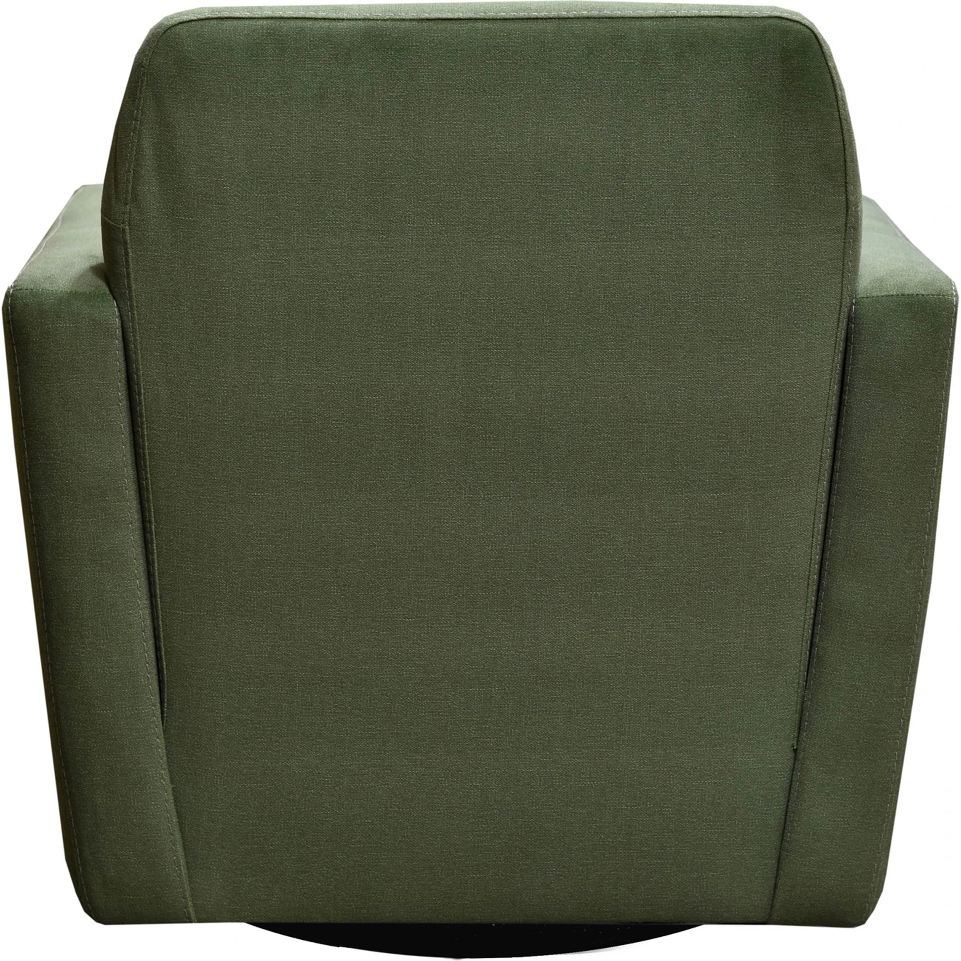 Cooper Swivel Club Chair by LH Imports in matte black. Made from pine, hardwood, metal, pu foam, polyester in a modern style.