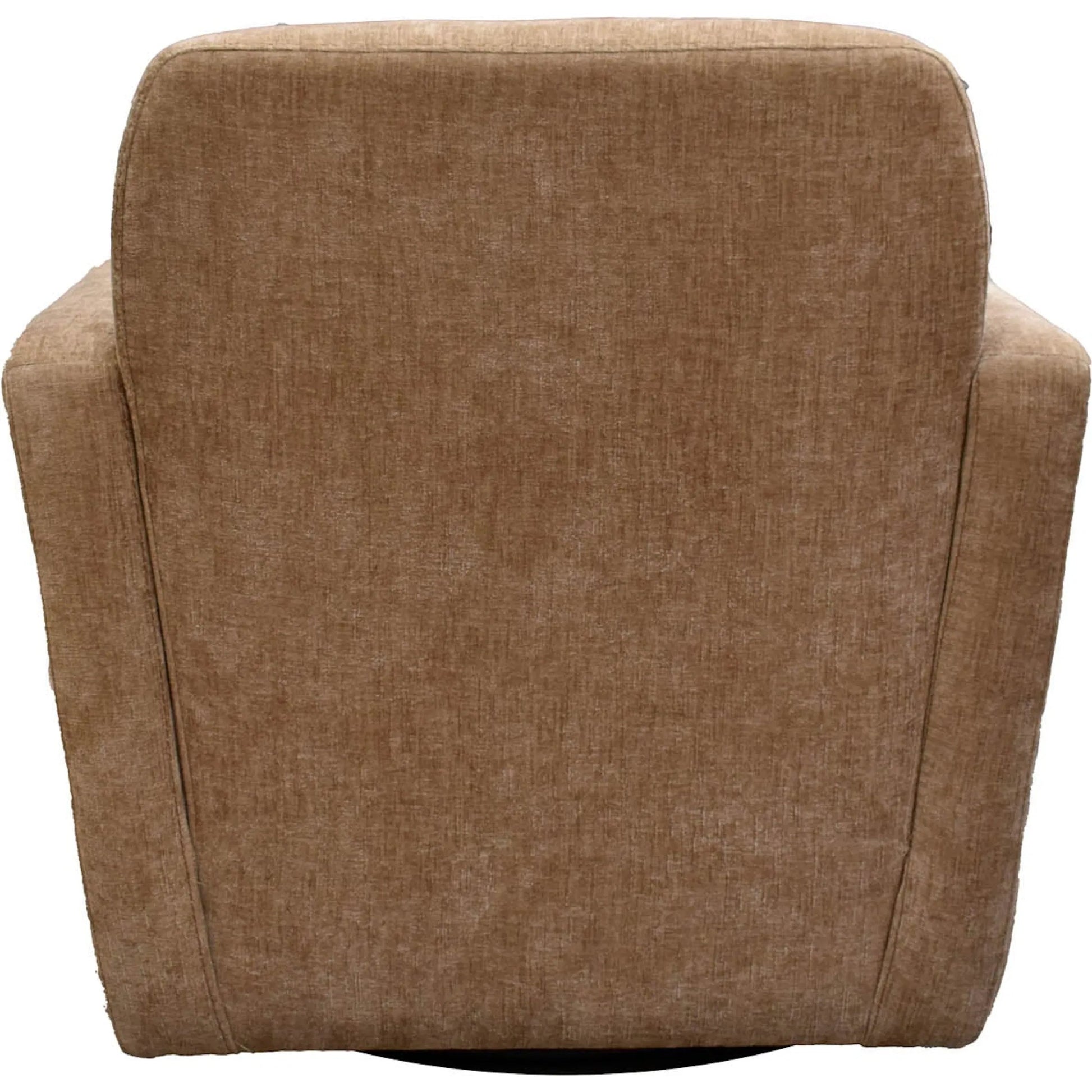 Cooper Swivel Club Chair by LH Imports in matte black. Made from pine, hardwood, metal, pu foam, polyester in a modern style.