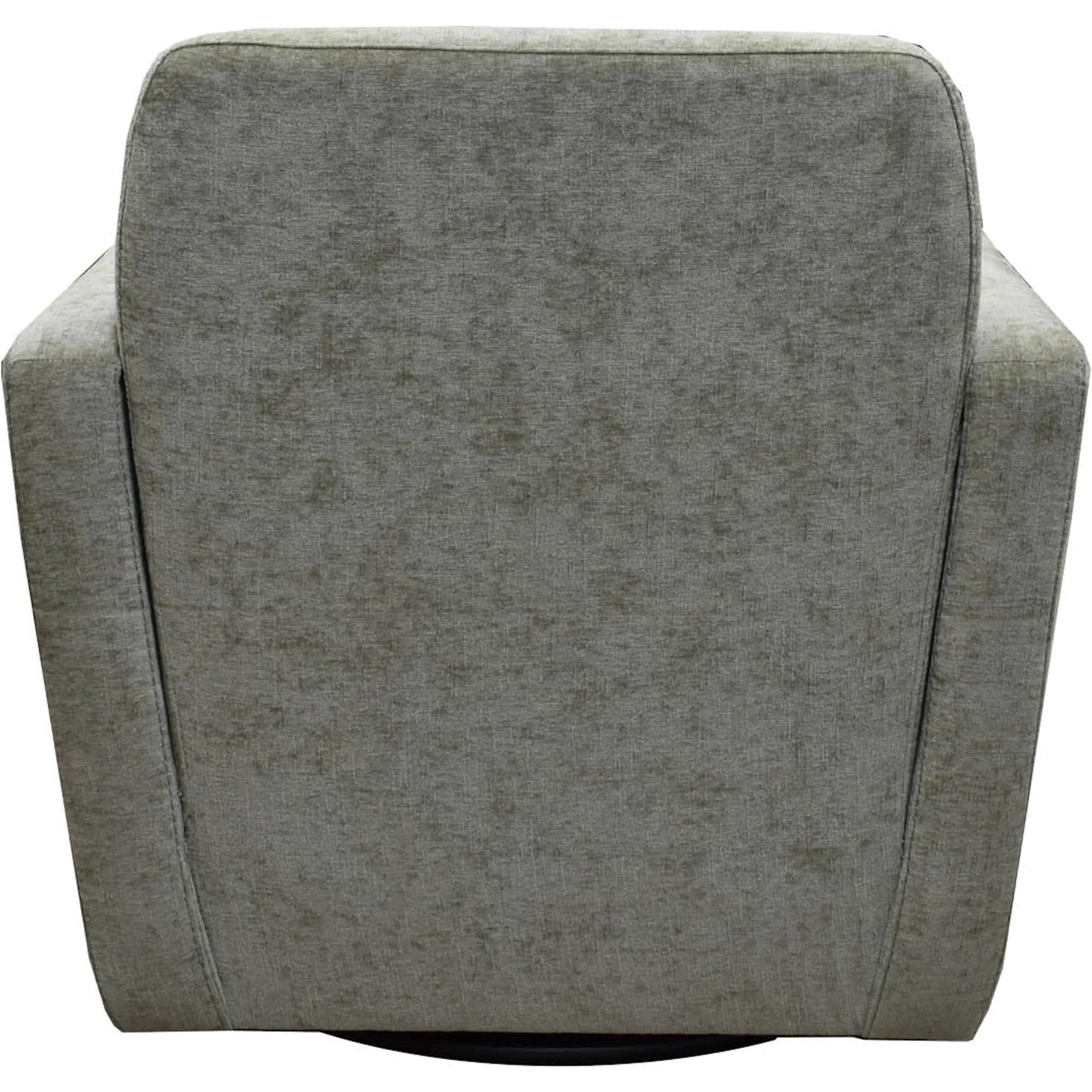 Cooper Swivel Club Chair by LH Imports in matte black. Made from pine, hardwood, metal, pu foam, polyester in a modern style.