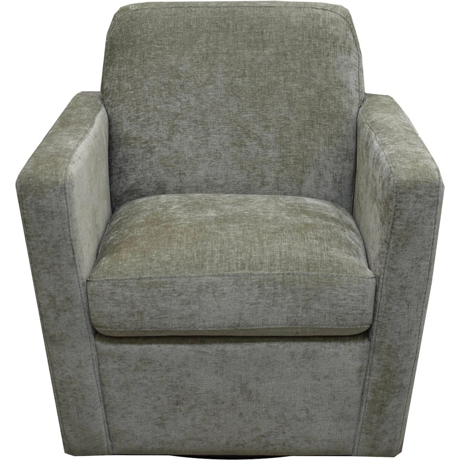 Cooper Swivel Club Chair by LH Imports in matte black. Made from pine, hardwood, metal, pu foam, polyester in a modern style.