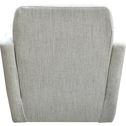 Cooper Swivel Club Chair by LH Imports in matte black. Made from pine, hardwood, metal, pu foam, polyester in a modern style.