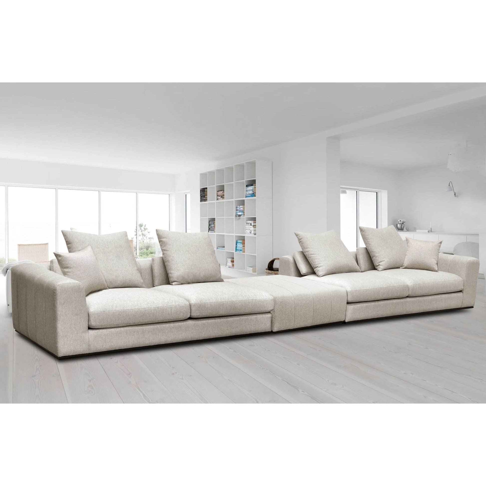 Sullivan Sofa Style by LH Imports in alba stone. Made from unique in a transitional style.