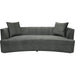 Isabella Sofa by LH Imports. Made from polyester, polyurethane foam, pine, hardwood in a transitional style.