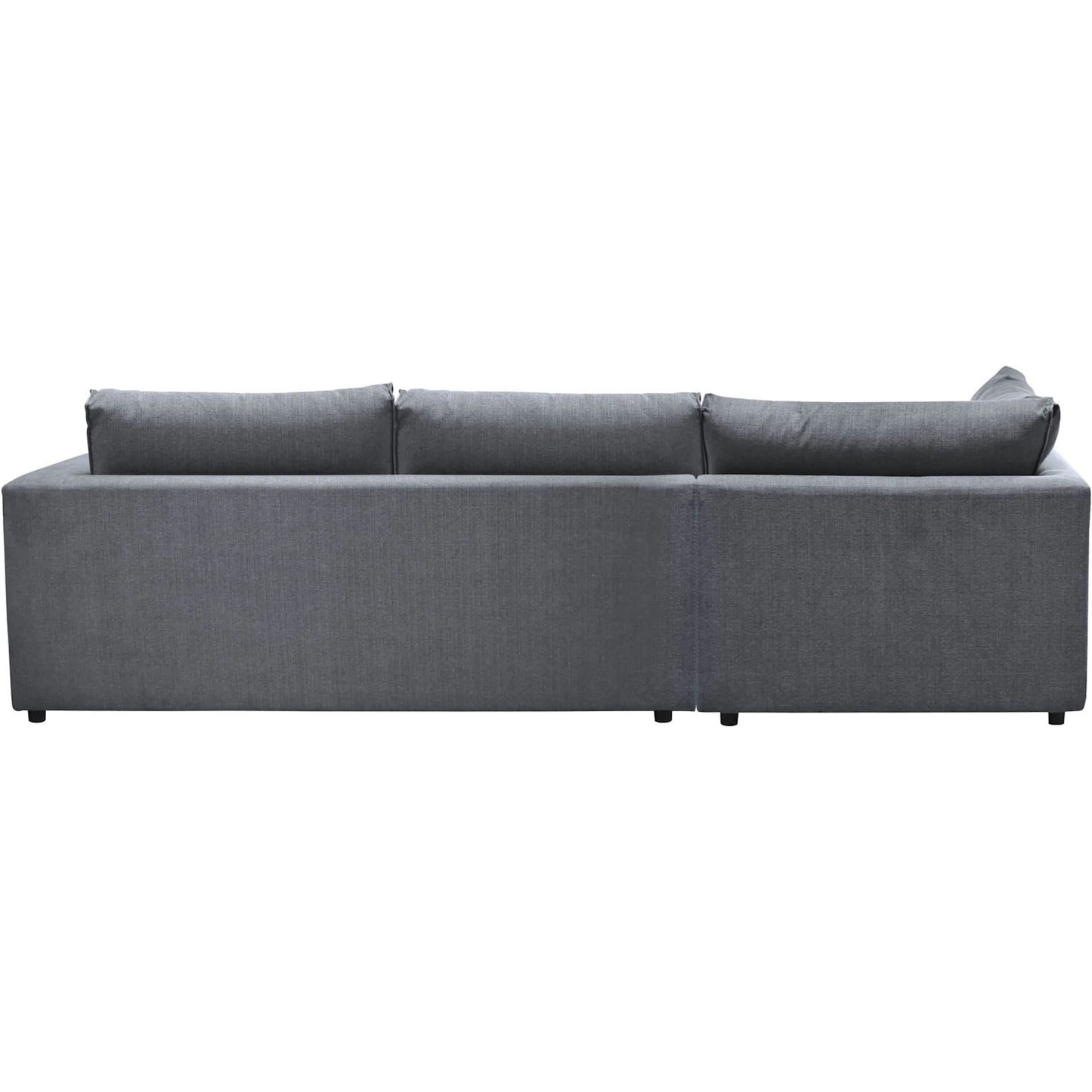 004 SI-2325016 | Additional Silo | Taylor Sectional by LH Imports in asphalt grey. Made from 90% polyester, 10% nylon fabric, metal, pine, plywood, polyurethane foam in a transitional style.