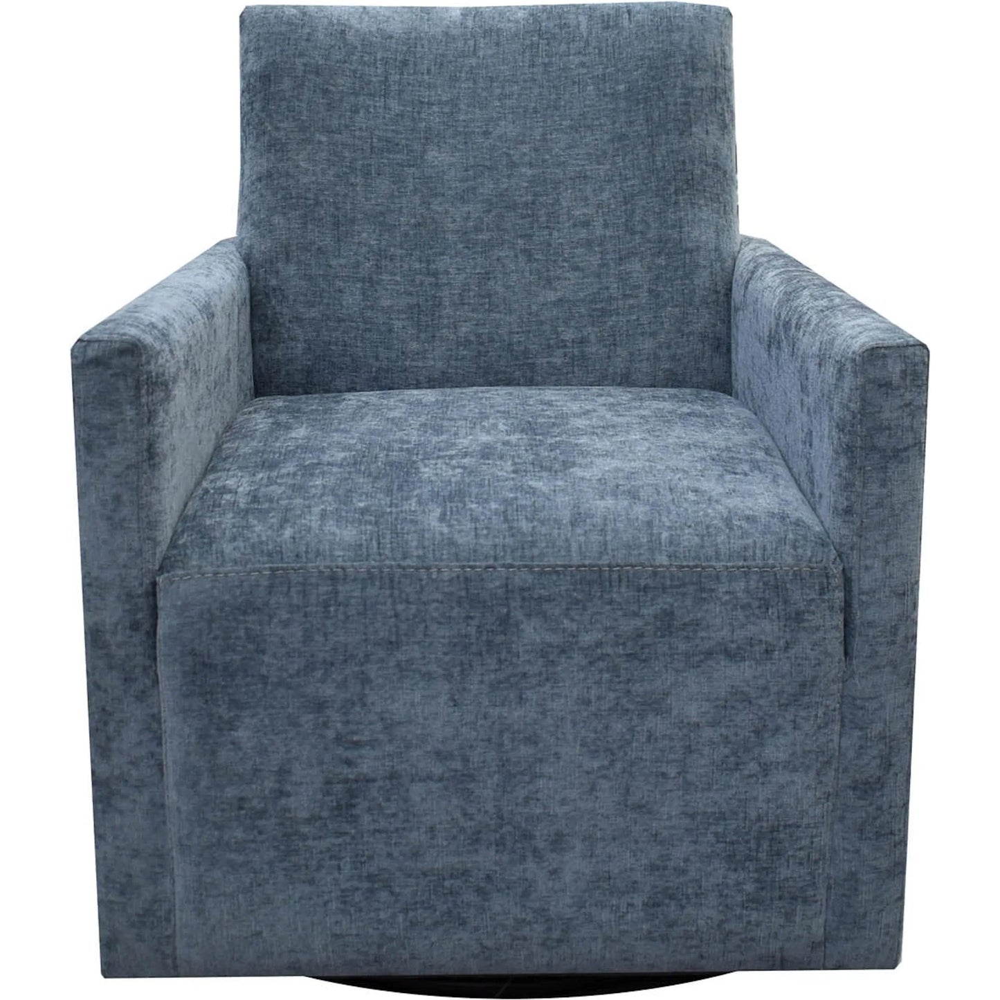 001 SI-2325018 | Primary Silo | Riley Swivel Club Chair by LH Imports. Made from pine, plywood, metal, pu foam, 100% polyester fabric in a modern style.