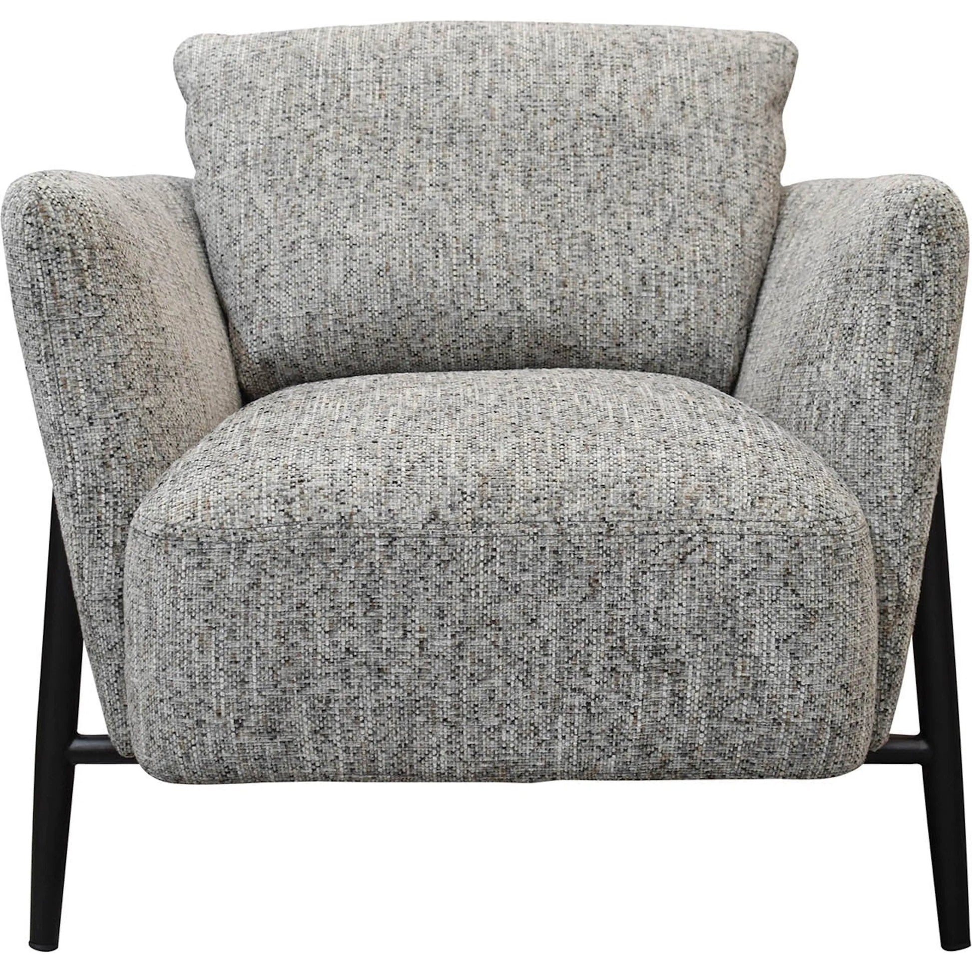 Beaux Club Chair by LH Imports in black. Made from unique in a modern style.