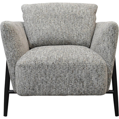 Beaux Club Chair by LH Imports in black. Made from unique in a modern style.