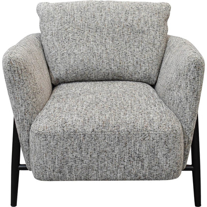 Beaux Club Chair by LH Imports in black. Made from unique in a modern style.