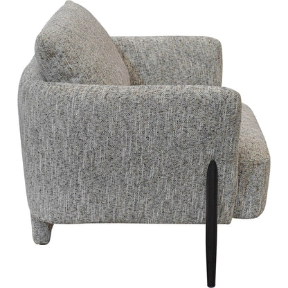 Beaux Club Chair by LH Imports in black. Made from unique in a modern style.