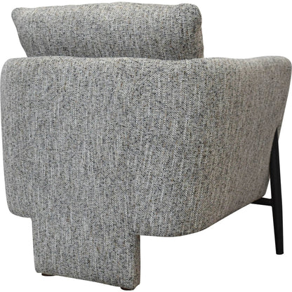 Beaux Club Chair by LH Imports in black. Made from unique in a modern style.