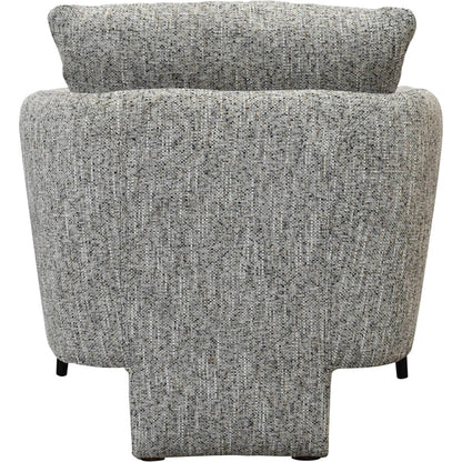 Beaux Club Chair by LH Imports in black. Made from unique in a modern style.