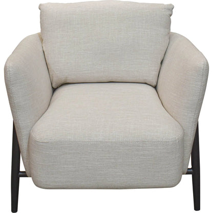 Beaux Club Chair by LH Imports in black. Made from unique in a modern style.