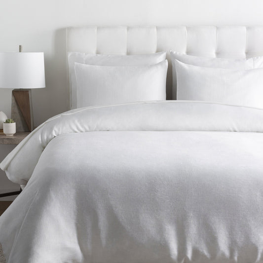 Dawson Duvet Set - 32961 by Livabliss. Made from 100% linen in a traditional style.