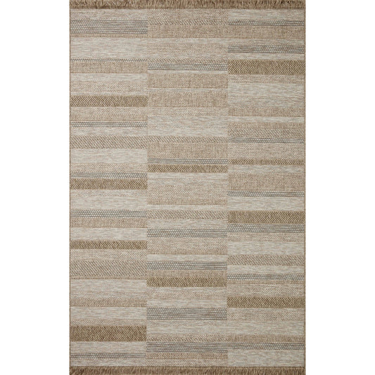 Dawn DAW-03 Rug by Loloi II in natural. Made from 100% polypropylene in a unique style.