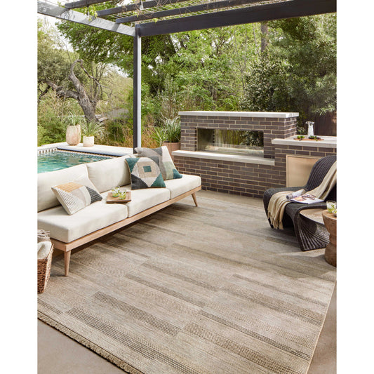 Dawn DAW-03 Rug by Loloi II in natural. Made from 100% polypropylene in a unique style.