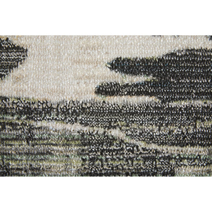 Greenwich GRW39U1F Rug by Feizy in ivory, blue, black. Made from polypropylene, polyester in a unique style.