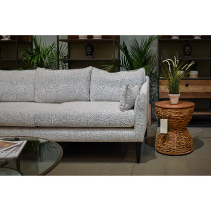 D-Bodhi Rebana Stool by LH Imports in alto. Made from reclaimed teak, iron, abaca in a cottage & farmhouse style.