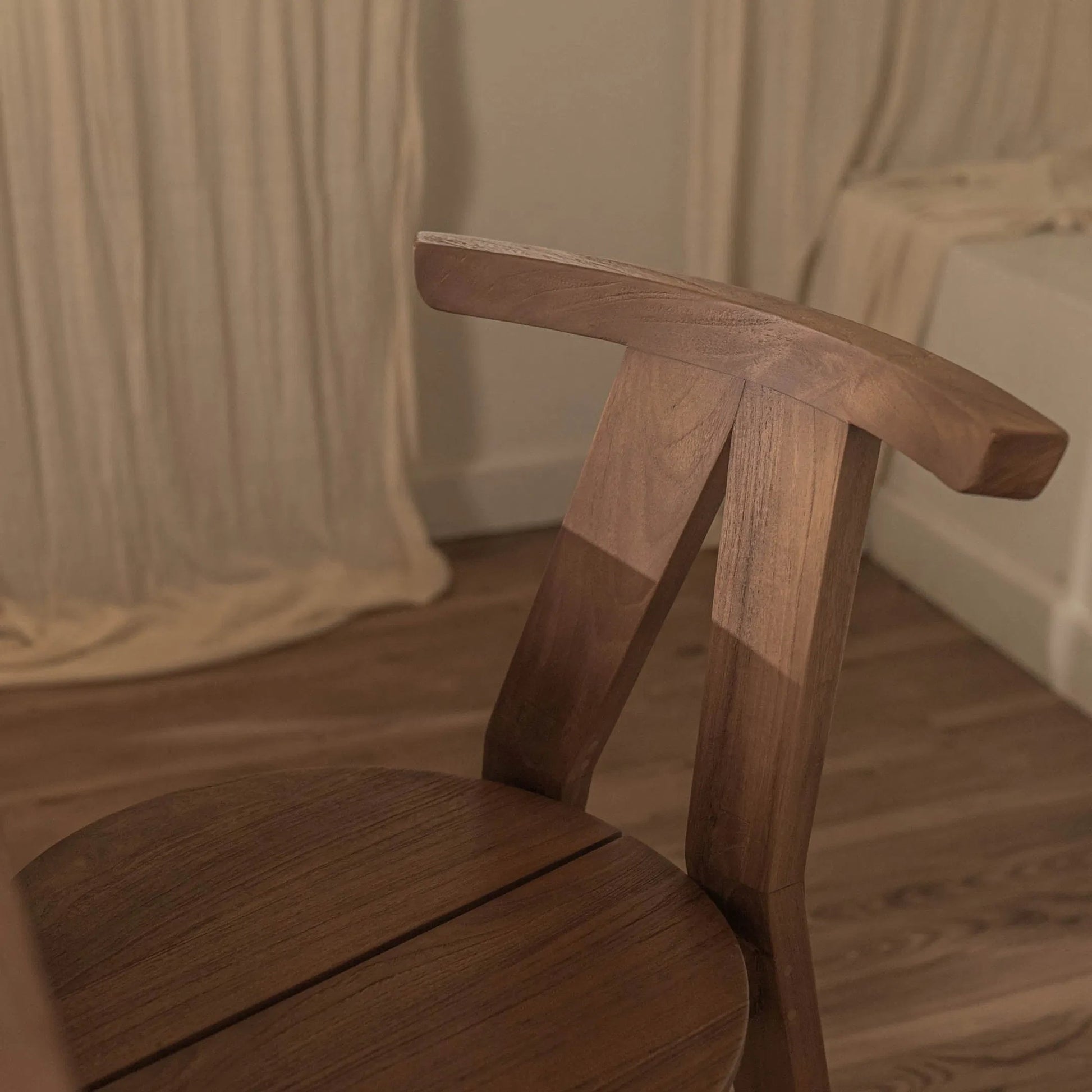 D-Bodhi Artisan Buffalo Dining Chair by LH Imports in teak. Made from unique in a transitional style.