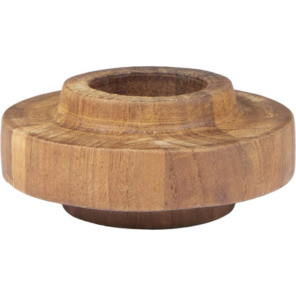 D-Bodhi Ring Candle Holder by LH Imports in brown. Made from unique in a transitional style.
