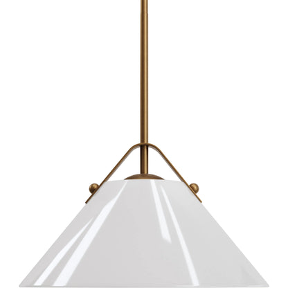 Bronwen Pendant by Currey and Company. Made from glass, metal in a traditional style.