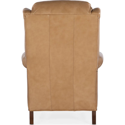 Alta High Leg Reclining Lounger by Bradington-Young by Hooker Furniture. Made from 100% leather in a unique style.