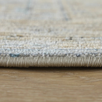 Augustine Traditional Bordered AUG39TZF Rug by Feizy in blue, ivory, tan. Made from polypropylene, polyester in a unique style.