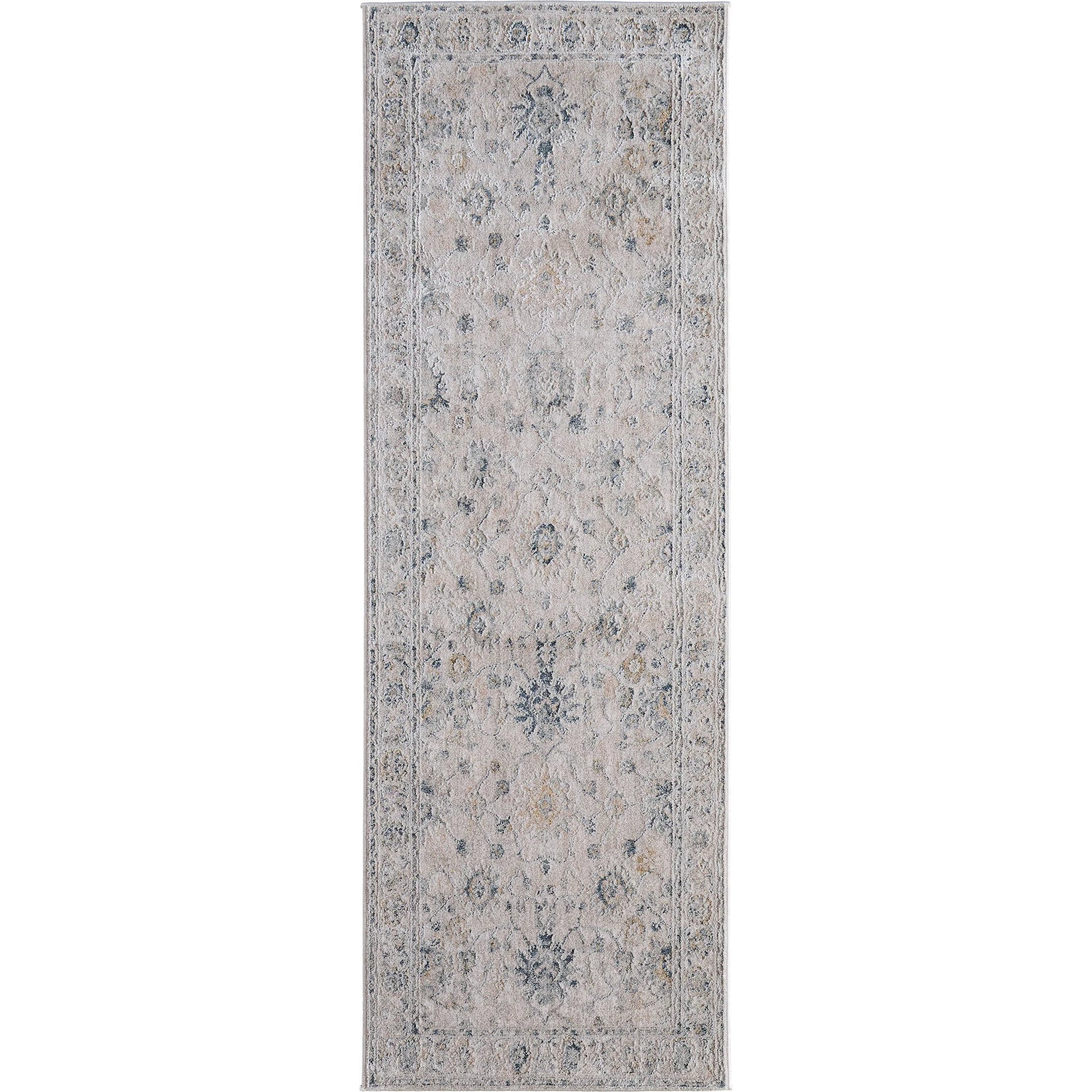 Pasha Transitional & Botanical Rug - 39M7F by Feizy. Made from polyester in a unique style.