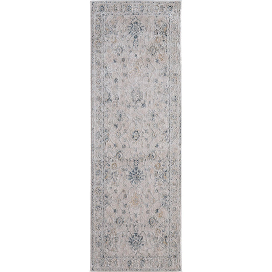 Pasha Transitional & Botanical Rug - 39M7F by Feizy. Made from polyester in a unique style.
