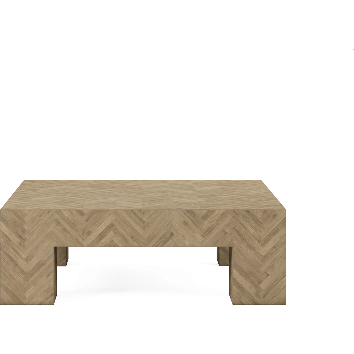 002 SI-2155774 | Additional Silo | Garrison Square Cocktail Table by A.R.T. Furniture in washed oak. Made from parawood solids with ash embossing, white oak veneers in a cottage & farmhouse style.