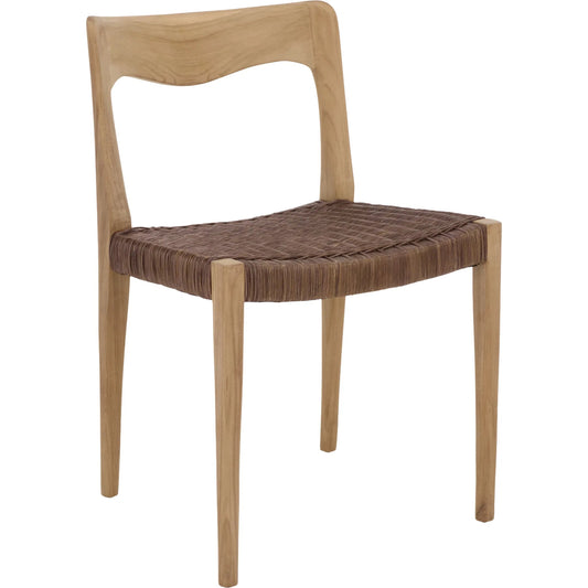 Sand Wicker Dining Chair by HedgeApple Essentials. Made from unique in a modern style.