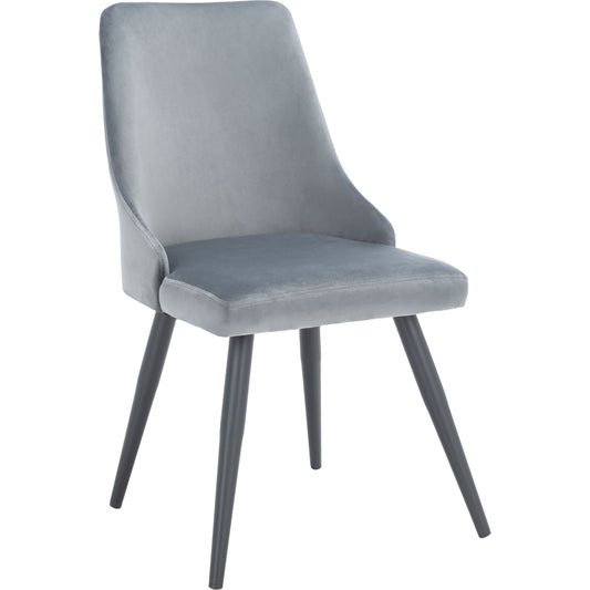 Zoi Dining Chair by Safavieh. Made from plywood, velvet, iron in a modern style.