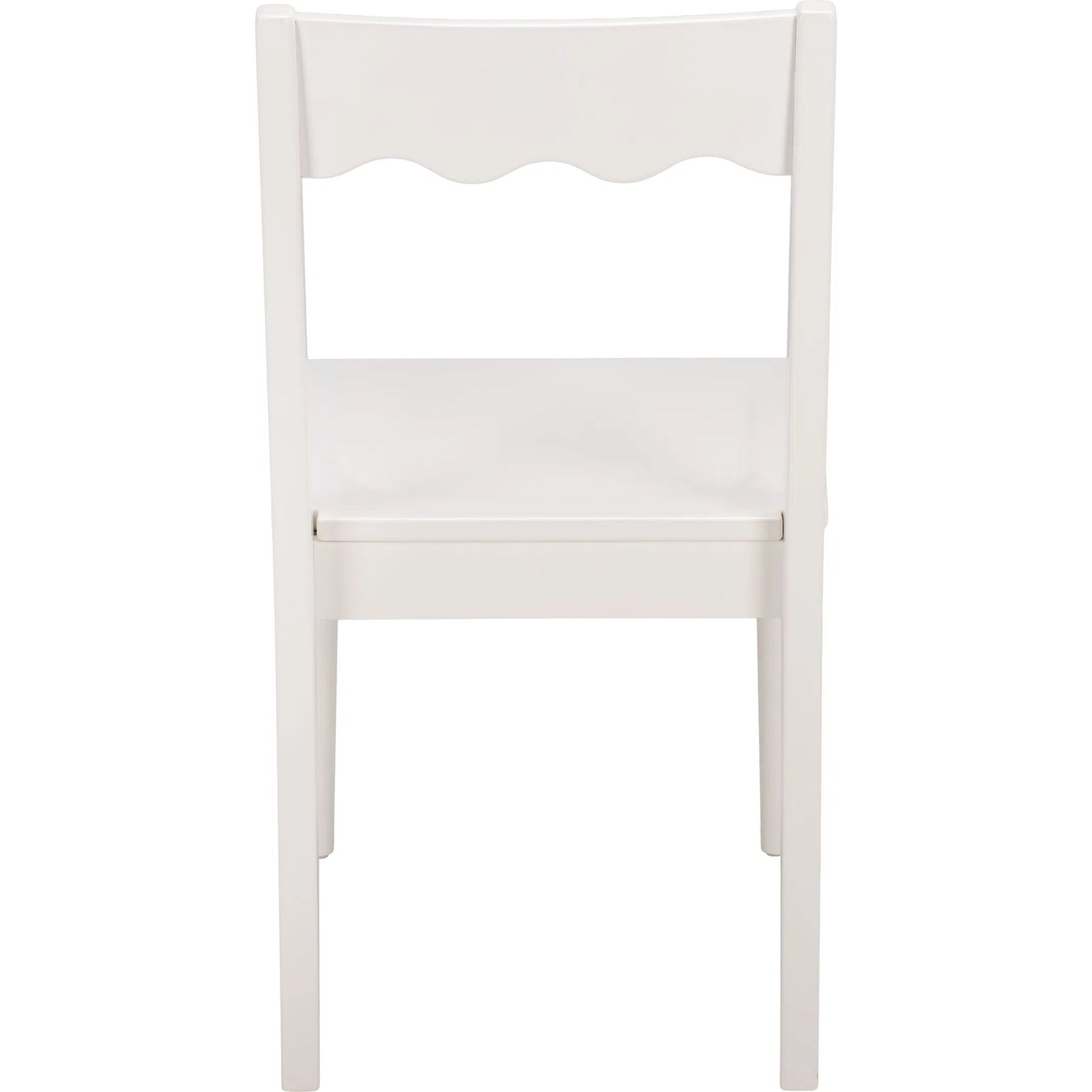 Newark Scallop Dining Chairs (Set of 2) by HedgeApple Essentials. Made from rubberwood in a unique style.