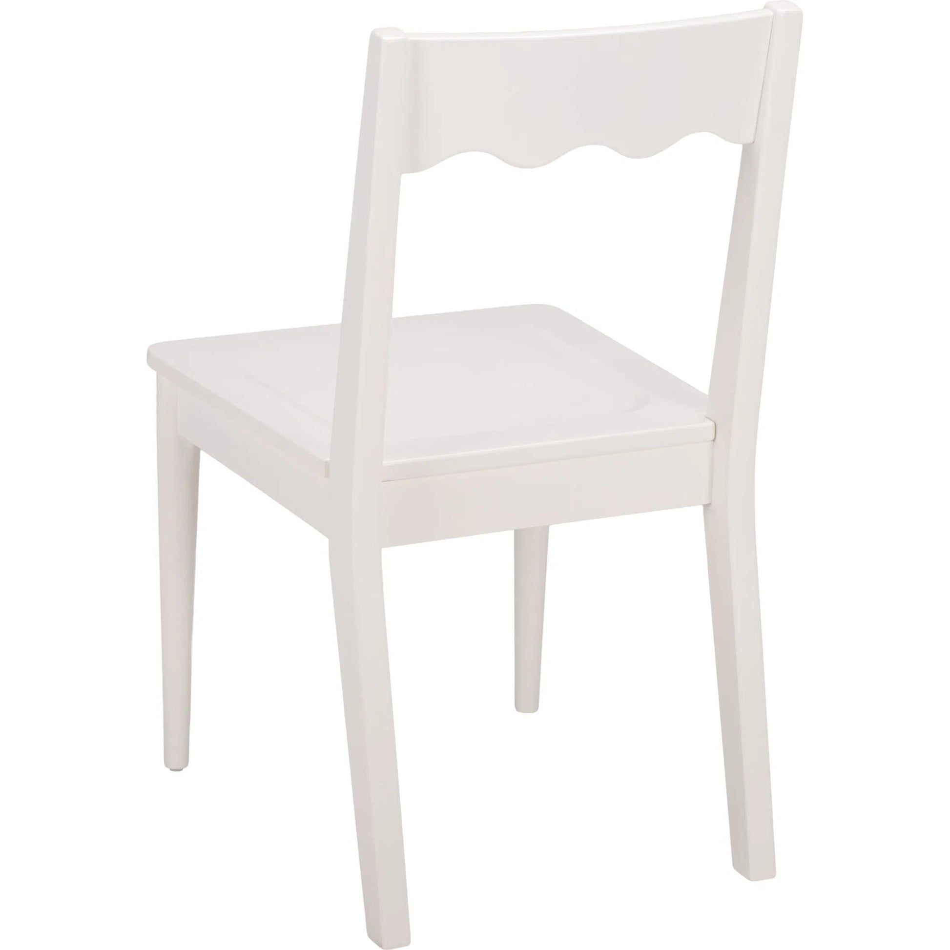 Newark Scallop Dining Chairs (Set of 2) by HedgeApple Essentials. Made from rubberwood in a unique style.