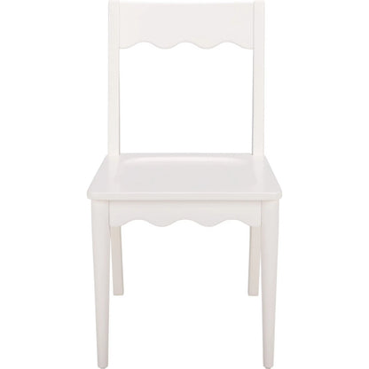 Newark Scallop Dining Chairs (Set of 2) by HedgeApple Essentials. Made from rubberwood in a unique style.