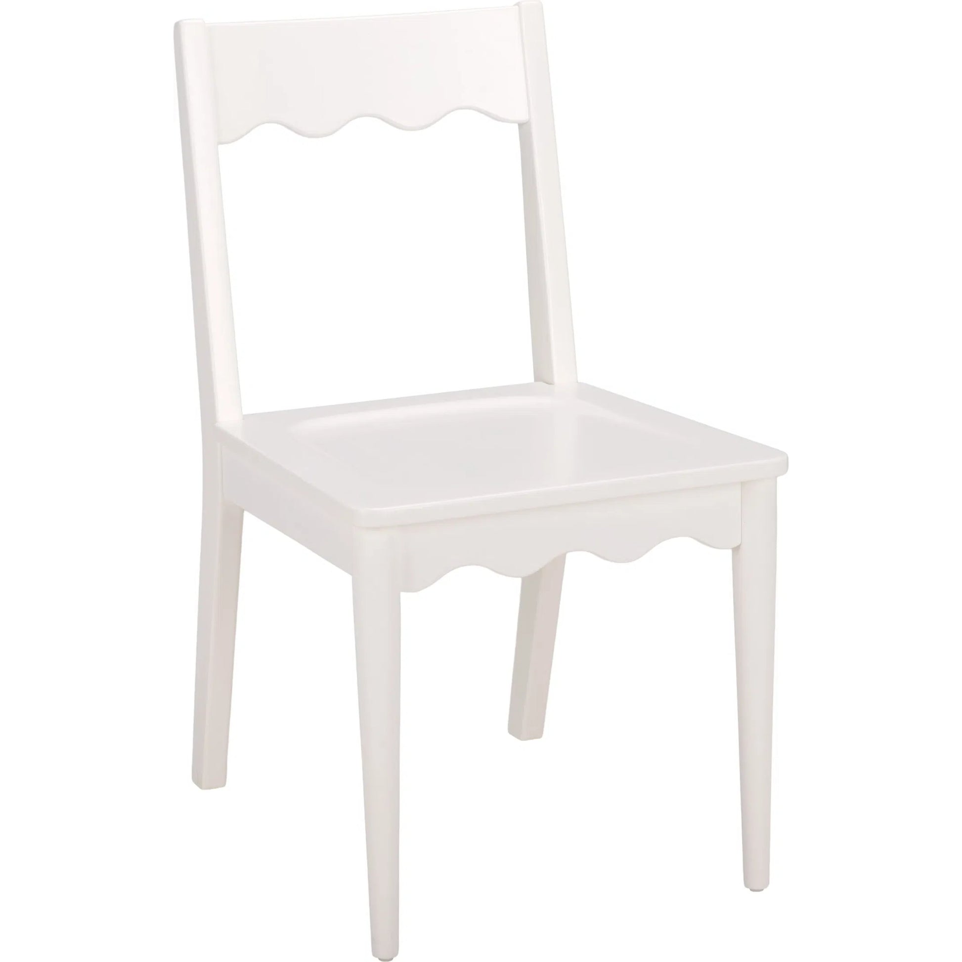 Newark Scallop Dining Chairs (Set of 2) by HedgeApple Essentials. Made from rubberwood in a unique style.