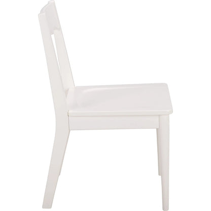 Newark Scallop Dining Chairs (Set of 2) by HedgeApple Essentials. Made from rubberwood in a unique style.