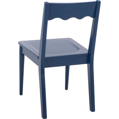 Newark Scallop Dining Chairs (Set of 2) by HedgeApple Essentials. Made from rubberwood in a unique style.