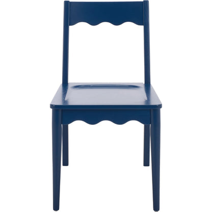 Newark Scallop Dining Chairs (Set of 2) by HedgeApple Essentials. Made from rubberwood in a unique style.