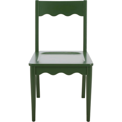Newark Scallop Dining Chairs (Set of 2) by HedgeApple Essentials. Made from rubberwood in a unique style.