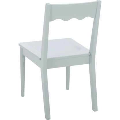 Newark Scallop Dining Chairs (Set of 2) by HedgeApple Essentials. Made from rubberwood in a unique style.
